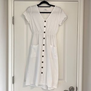 White Cotton Dress